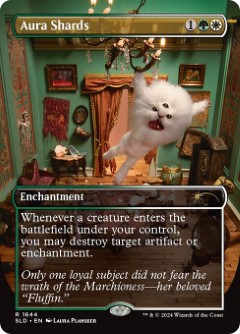 Aura Shards Secret Lair Drop - Laura Plansker Art